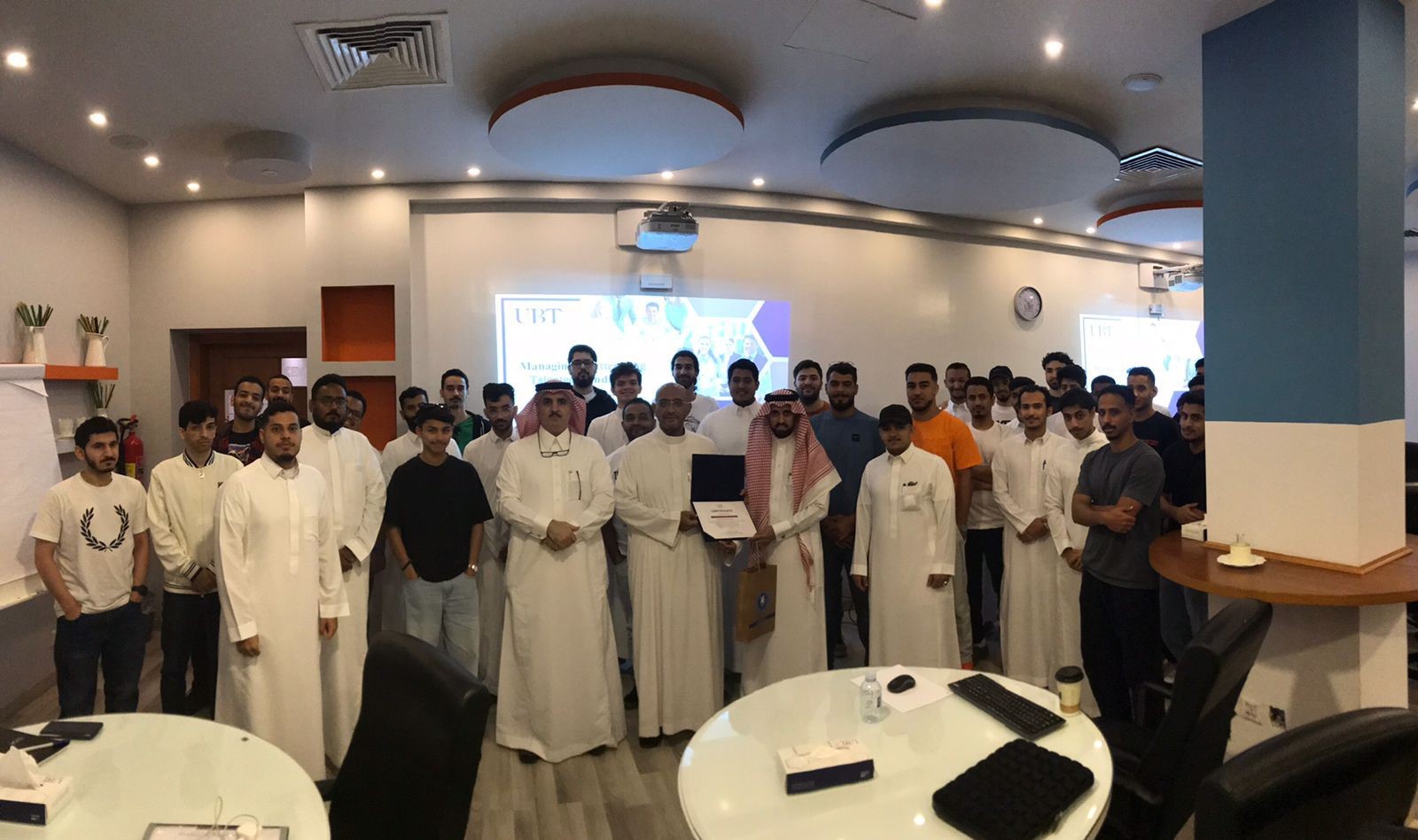 A Workshop Titled (Managing and Attracting Talented Employees) at the College of Business Administration